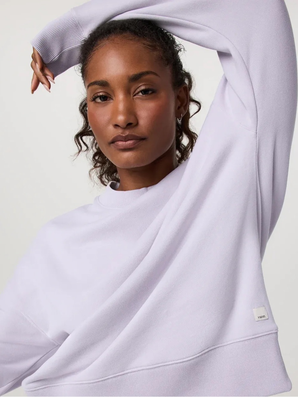 Vuori Weekender Lavender Ice Sweatshirt